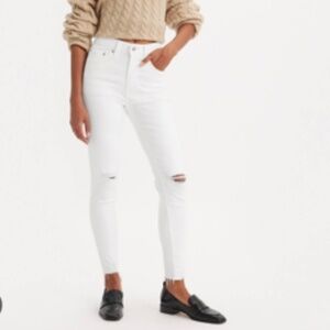 Levi's 721White Jeans, Sz 28